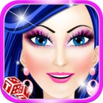 face makeup salon android application logo